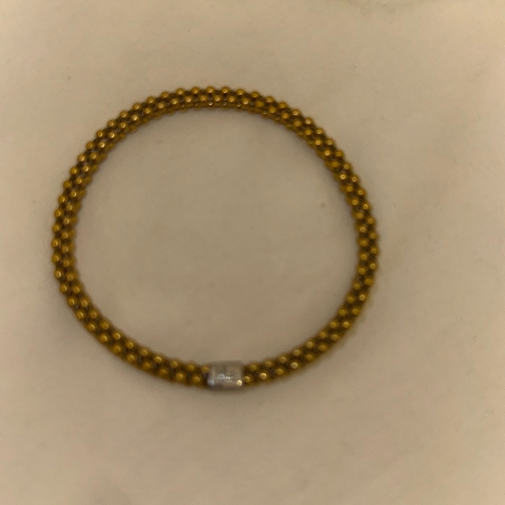 Mignon Faget Size Medium Gold Bracelet
